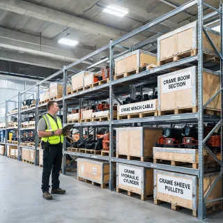 Parts hub operations manager