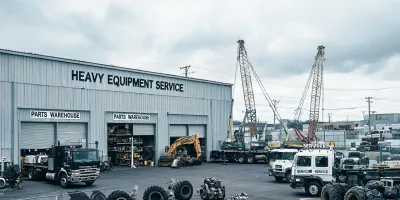 TerexParts Pro crane service plant exterior